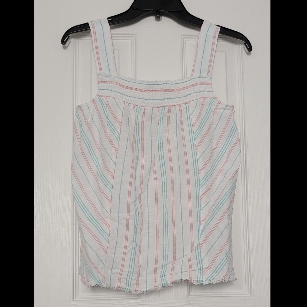 Vince Camuto Sleeveless Striped Top